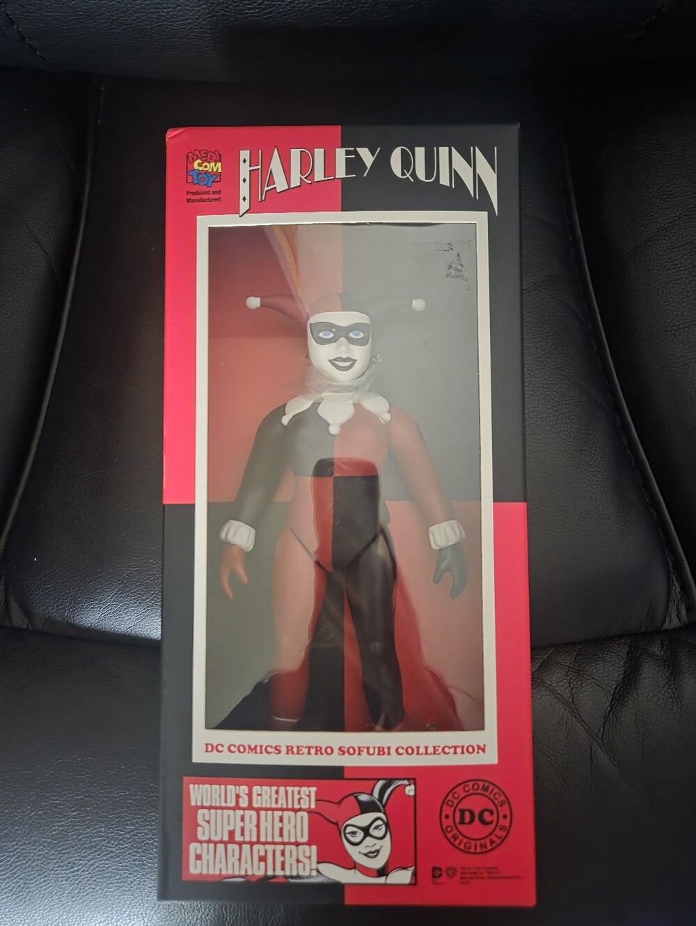 DC Medicomm Toy Batman Rare Retro Sofubi Collection Harley Quinn Action Figure